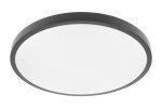 ATOL LED lubinis šviestuvas (32W, 2560lm, 4000K, juodas, apvalus) GTV LD-ATOL32W-NW-10
