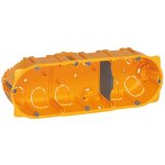3 vietų dėžutė į gipsą Legrand 080053 (50mm)