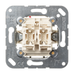2 kl. mygtukų mechanizmas JUNG 535U (10A/250V)
