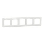 5 vietų rėmelis Schneider Electric Sedna Design SDD311805 (baltas)