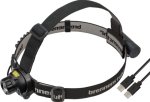 LED žibintuvėlis ant galvos Brennenstuhl SL 400 (pakraunamas USB, IP44, 400 lm
