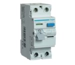 Srovės nuotekio relė Hager AD970J (AC, 20A, 2P, 30mA, 230V)