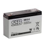Akumuliatorius (AGM) SSB SB (12Ah, 6V, F1, VRLA)