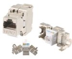 RJ45 lizdas Cat.6 FTP LK-KJ-031 (180°, 23–26 AWG, 250MHz, 110/Krone, 568-A/B)