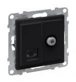 Juodas RJ45+ TV lizdas SUNO Legrand 721462