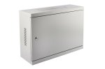 Komutacinė spinta 19'' pakabinama 3U 540x400x180 (balta, metalo durys)