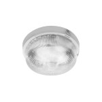 RINGO apvalu šviestuvas (baltas, E27, IP44, maks. 100 W) GTV OS-RINGO1-00