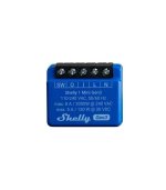 Wi-Fi, Bluetooth valdoma relė Shelly Mini 1 Gen3 (8A , 110-240 VAC, 5A 30 VDC)