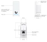 Praėjimo sistemos skaitytuvas Ubiquiti UniFi UA-G2 (Baltas)