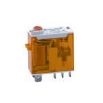 Relė 1 grupė 46 serijos Finder 466180240054 (24V AC, 16A/250VAC, TEST mygtukas, LED indikacija)
