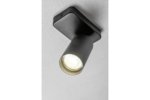 SANTO BIS LED šviestuvas (apvalus, aliuminis, juodas, 20W, IP20) GTV OS-SAN20WOK1B-00