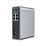 6 prievadų industrinis komutatorius Ruijie Reyee RG-NIS2100-4GT2SFP-HP (Valdomas, 8 x PoE+)