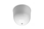 Šviestuvo pagrindas prie lubų baltas išgaubtas GTV AE-CANOPY-10 (Baltas, 70mm)