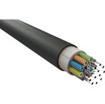 12 skaidulų daugiamodis optinis kabelis Excel 200-157 (1 m, LZSH, Cca, OM3, 50/125, 1000N, UV)