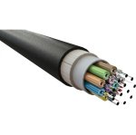 4 skaidulų vienmodis optinis kabelis Excel 205-300 (1 m, LSZH, Dca(s2-d2-a1), OS2, 9/125, 1000N, UV)