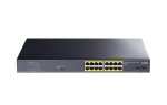 16 prievadų komutatorius CUDY GS1008PS2 (Nevaldomas, PoE)