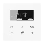 Termostato ekrano modulis su Bluetooth JUNG LS BTLS1791WW (baltas)