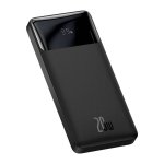 Išorinis akumuliatorius (Powerbank) BASEUS PPBD050301 (10000mAh, 20W, 2xUSB + USB-C, juodas)