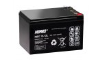 Akumuliatorius 12V 15Ah F2 6.3mm AGM VRLA NERBO NBC15-12L