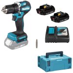 Akumuliatorinis gręžtuvas 18V 2Ah Makita DDF487RAJ