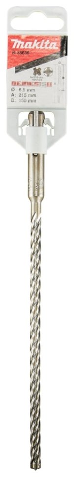 Grąžtas betonui 6,5x215mm SDS-PLUS Makita NEMESIS 2 B-58039 (darbinis ilgis 150mm)