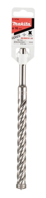 Grąžtas betonui 16x215mm SDS-PLUS Makita NEMESIS 2 E-14744 (darbinis ilgis 150mm)