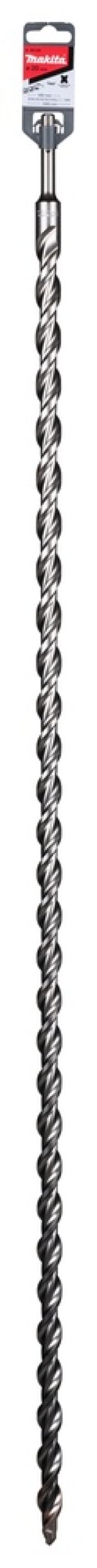 Grąžtas betonui 20x1000mm SDS-PLUS Makita B-48125 (darbinis ilgis 950mm)