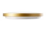 ATOL LED lubinis šviestuvas (32W, 2560lm, 3000K, auksinis, apvalus) GTV LD-ATOL32W-WW-02
