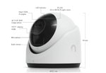 Kamera Ubiquiti UVC-G6-Turret-W (Balta, 8 MP, 30 m IR)