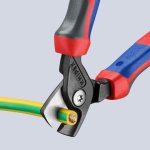 Kabelių kirpimo žirklės KNIPEX 9512160 (160mm, Ø15mm/50 mm2)