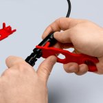 Įrankių komplektas Knipex 97 49 66 2 (saulės modulių MC4 jungtims)