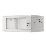Komutacinė spinta 19'' pakabinama 9U 600x450x501mm (pilka, nesurinkta, IP20) ASP2-6409