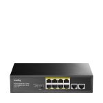 8 prievadų komutatorius CUDY GS1010P (Nevaldomas, PoE)