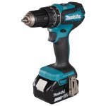 Akumuliatorinis gręžtuvas su kalimo funkcija 18V 5Ah Makita DHP485RTJ