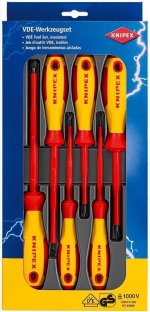 Atsuktuvų rinkinys Knipex 00 20 12 V01 (6 vnt., 1000V)