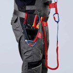 Dirželis įrankiams su karabinu Knipex 00 50 05 T BK