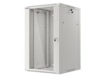 Komutacinė spinta 19'' pakabinama 18U 600x600x903,50mm (pilka, nesurinkta, IP20) ASP2-6618