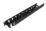 Kabelių sutvarkymo panelė–šukos 19" 1U LK-CM-0056 (horizontali, 12 skyrių)
