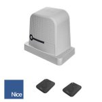 Komplektas slankiojantiems vartams Nice RO600KLTR30 (iki 600kg, ROBO600, 2 pulteliai)