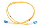 Optinis laidas LC/UPC–LC/UPC SM duplex (G652D, 3 mm, 0.5 m)