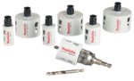 Gręžimo karūnų rinkinys Makita E-12295 (7vnt, 25–76mm)