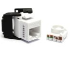 RJ45 lizdas Excel 100-215-WT-24 (Cat.6, UTP, keystone, 24vnt)