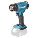 Akumuliatorinė karšto oro pūtiklis Makita DHG181ZJ (550°C, be akumuliatoriaus, Makpac, 4 antgaliai)