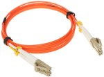 Optinis jungiamasis laidas LC/UPC-SC/UPC (MM, duplex, OM3, 2mm, 0.5m)