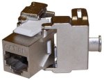 RJ45 lizdas LK-KJ6A-01 (Cat6A, FTP, 180°)