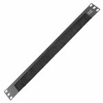 19" kabelių tvarkymo panelė-šepetėlis LK-CM-30 (1U)
