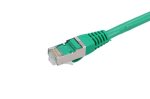 Patch kabelis Extralink F/UTP Cat6 (3m, žalias, PVC/PE, 0,5mm, AWG26)
