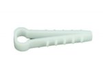 Kaištis apkabėlė 2x2,5mm Pawbol H.7311 (100 vnt, baltas)