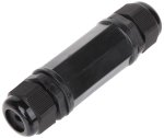 Sujungimas hermetinis UTP kabeliui (CAT 5/6) RJ45–RJ45 (IP67, 109x30x30 mm)