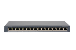 Hikvision 16 prievadų komutatorius DS-3E0516P-O
